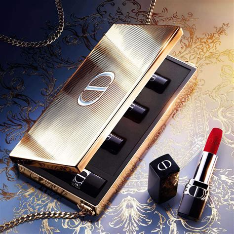 dior rouge dior minaudière|dior minaudière lipstick holder.